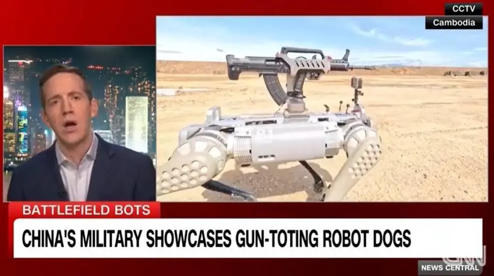 如果机器狗应用于台海战争，会发生什么？